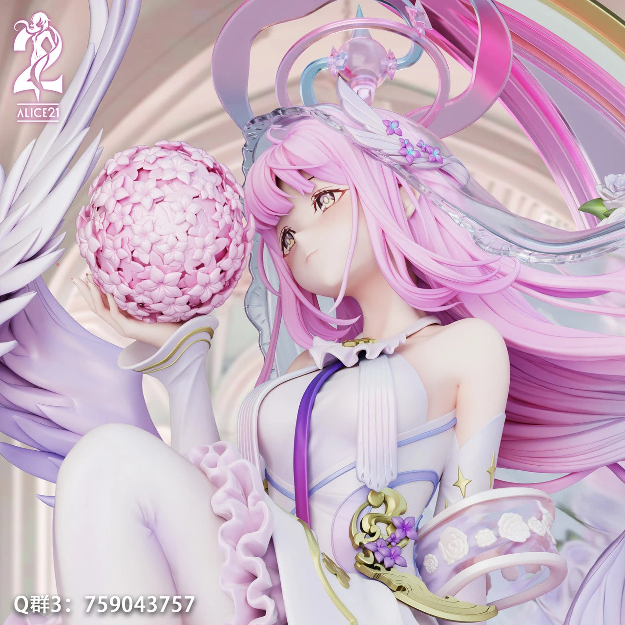 Preventa Resina Misono Mika Figura Blue Archive Alice21 Estudio
