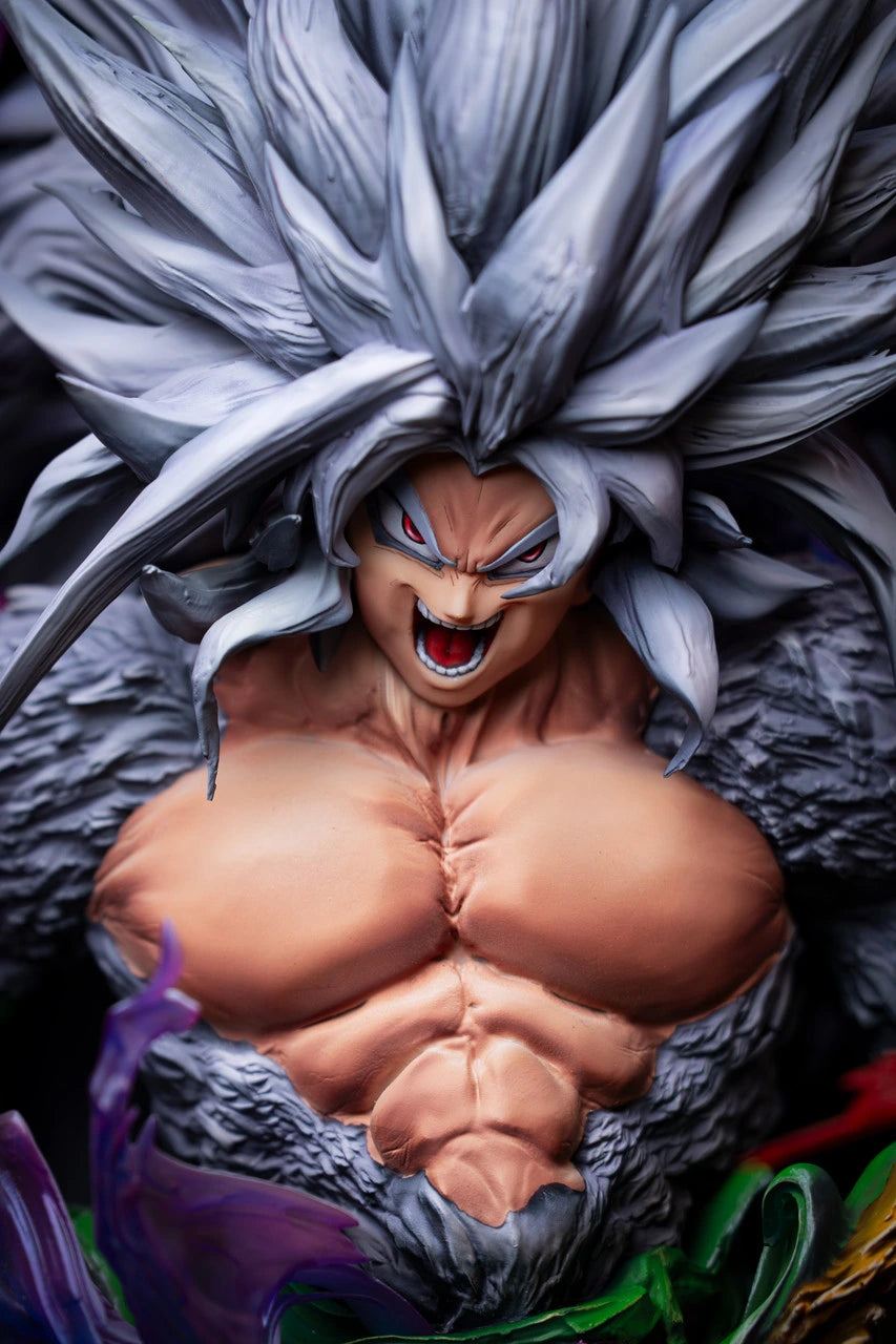 Preventa Resina Goku SSJ4 & SSJ5 Figura Dragon Ball Iron Curtain  Estudio
