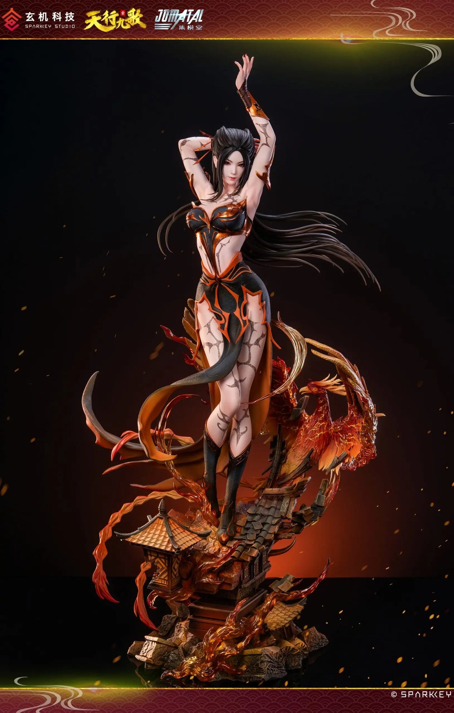 Preventa Resina Yan Ling Ji Figura Nine Songs of Heaven JOMATAL (Licencia) Estudio