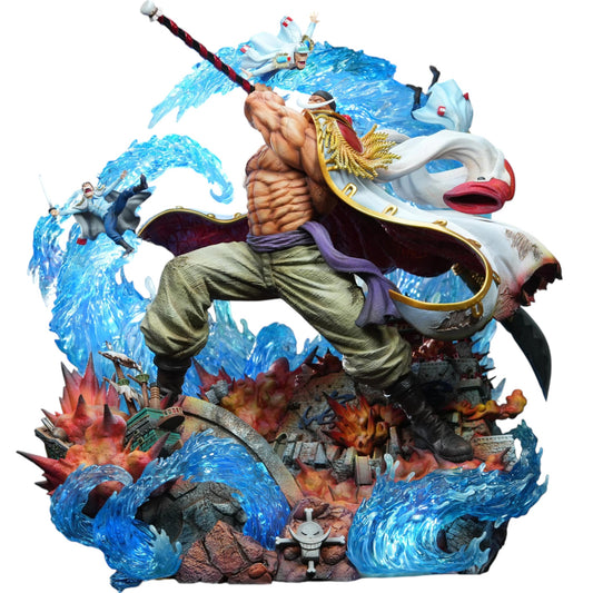 Preventa Resina Edward Newgate ""Barblanca""   Figura One Piece ORIG Estudio