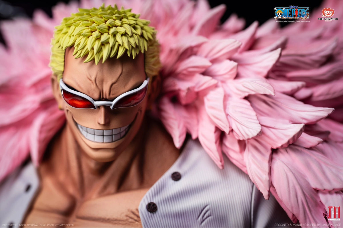 Preventa Resina Doflamingo Figura One Piece 1/6 Jimei Palace Estudio (Licencia)