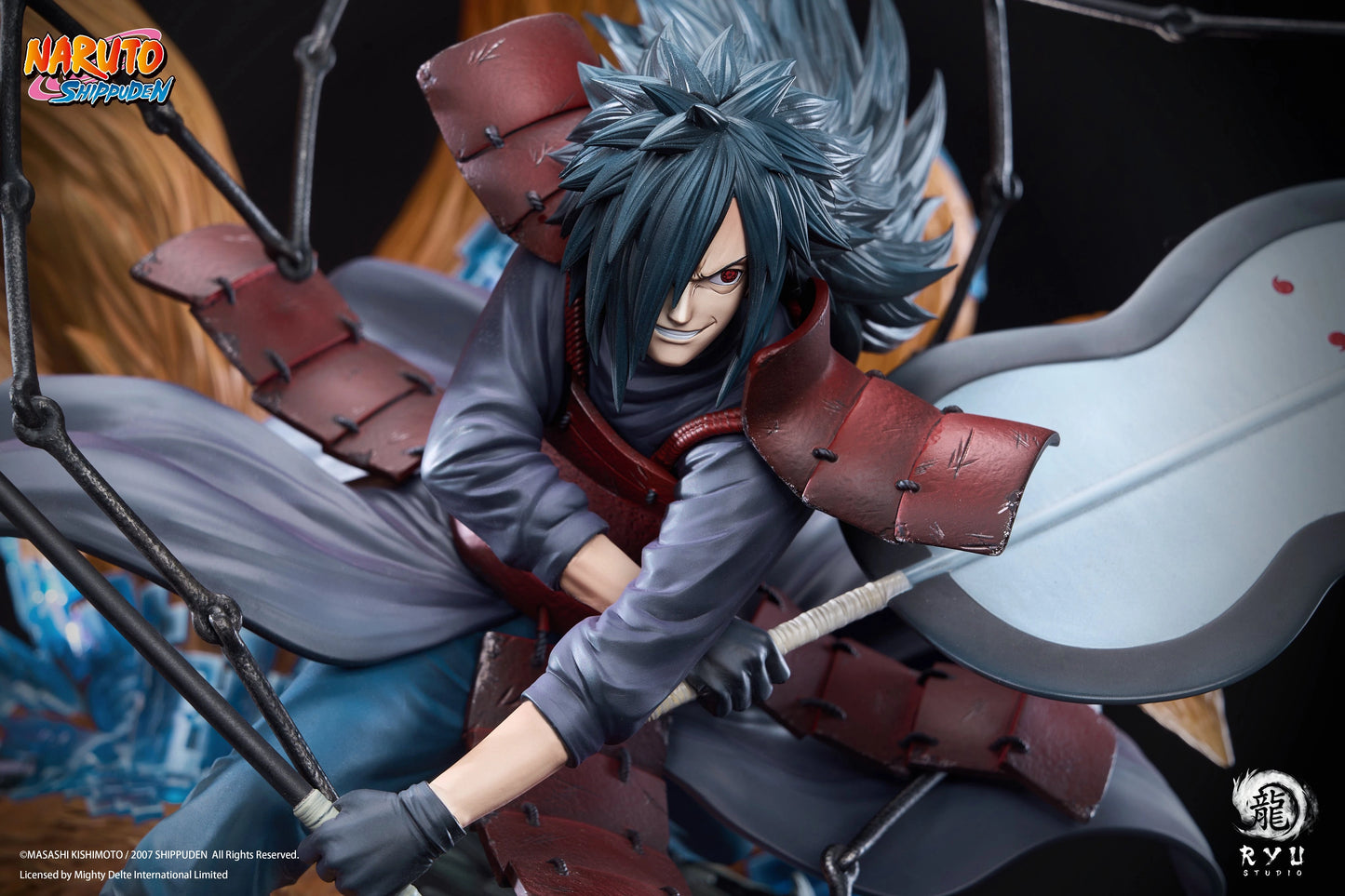 Preventa Resina Uchiha Madara Figura Naruto 1/6 RYU Estudio (Licencia)