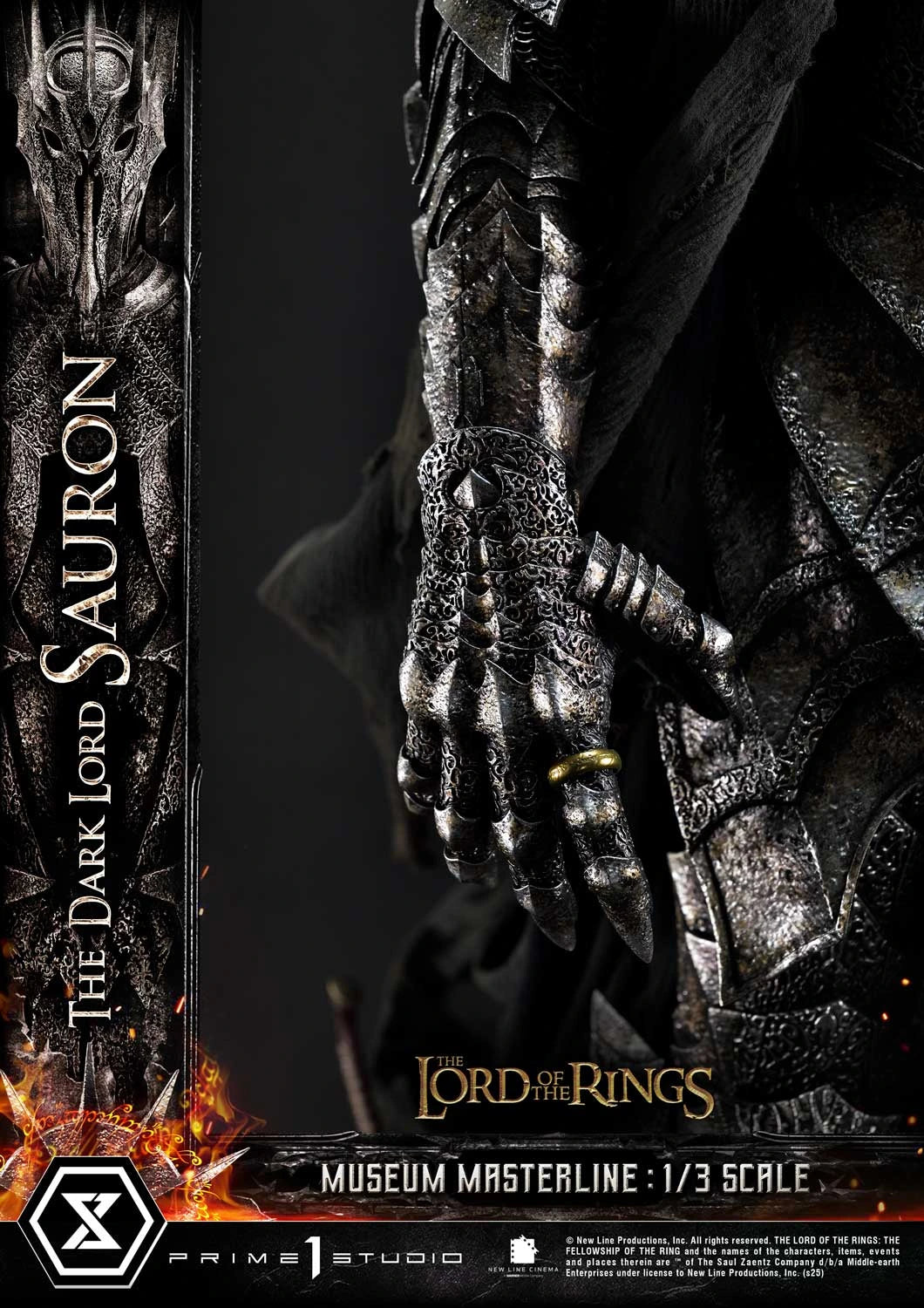 Preventa Resina Sauron Figura The Lord Of The Rings Prime 1 (Licencia) Estudio