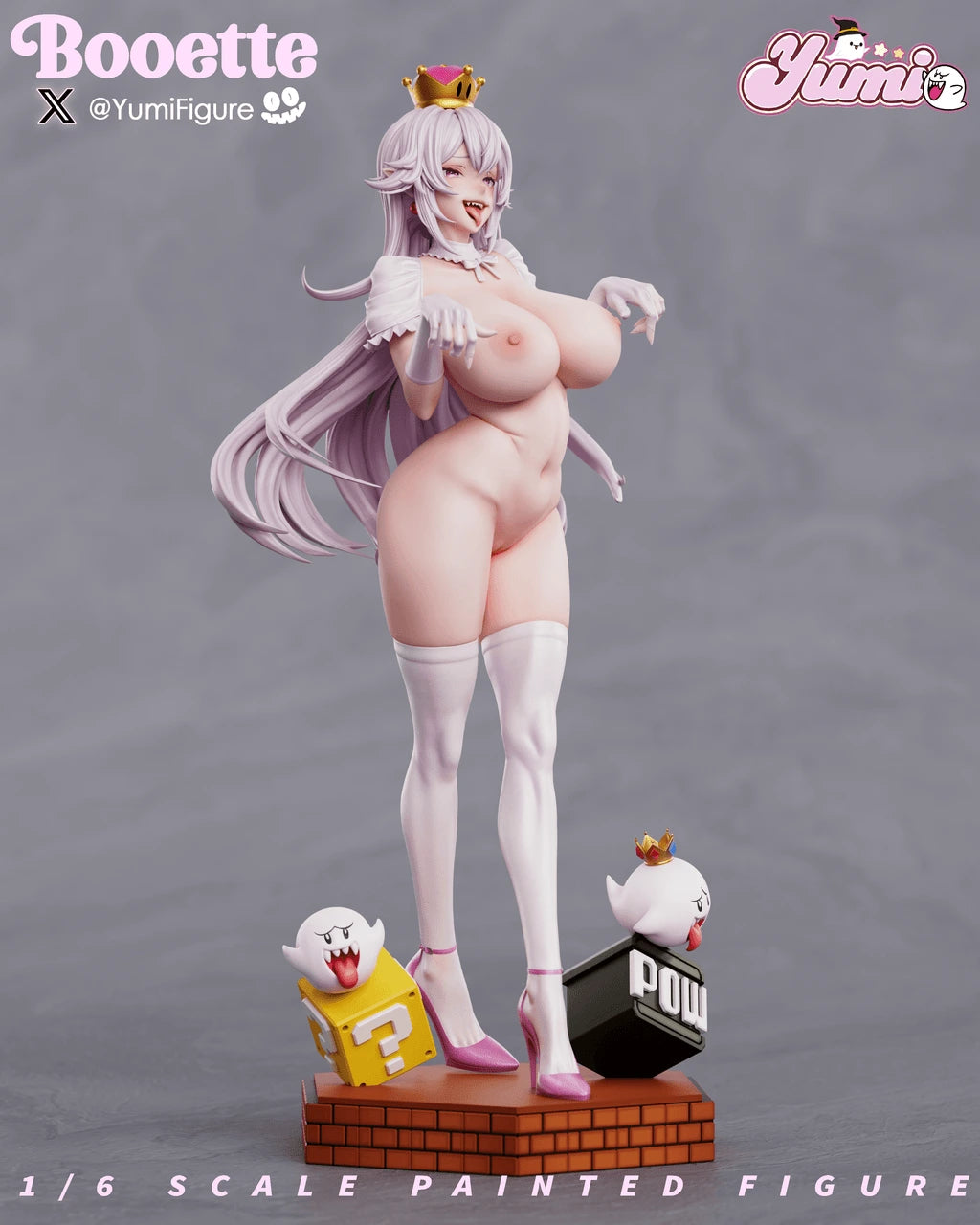 Preventa Resina Boosette Figura Mario Bros Yumi Estudio