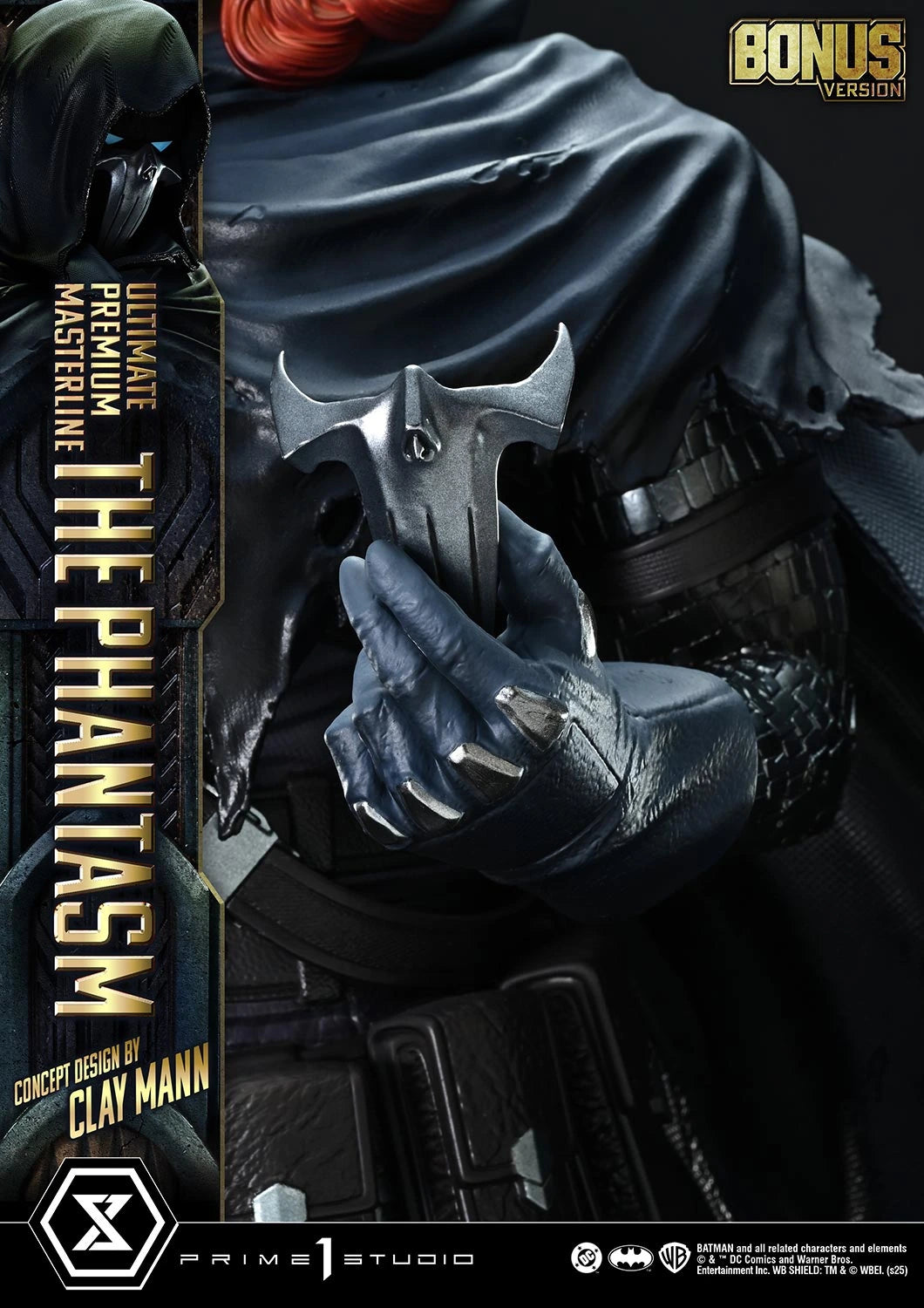 Preventa Resina The Phantasm  Figura Batman Comics Prime 1 (Licencia) Estudio