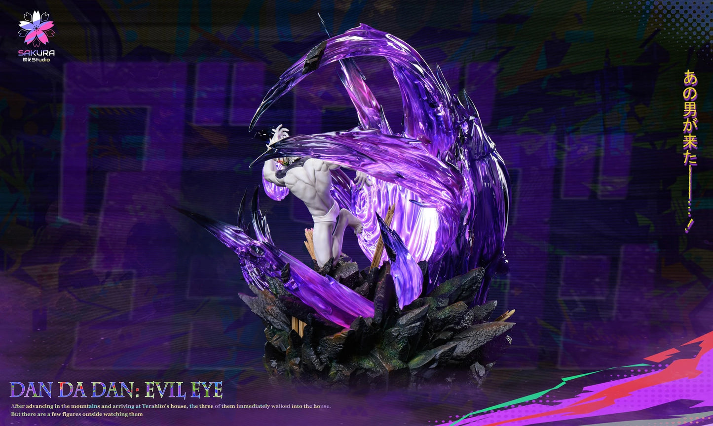 Preventa Resina Jiji "Ojo Maldito" Figura Dan Da Dan Sakura Estudio