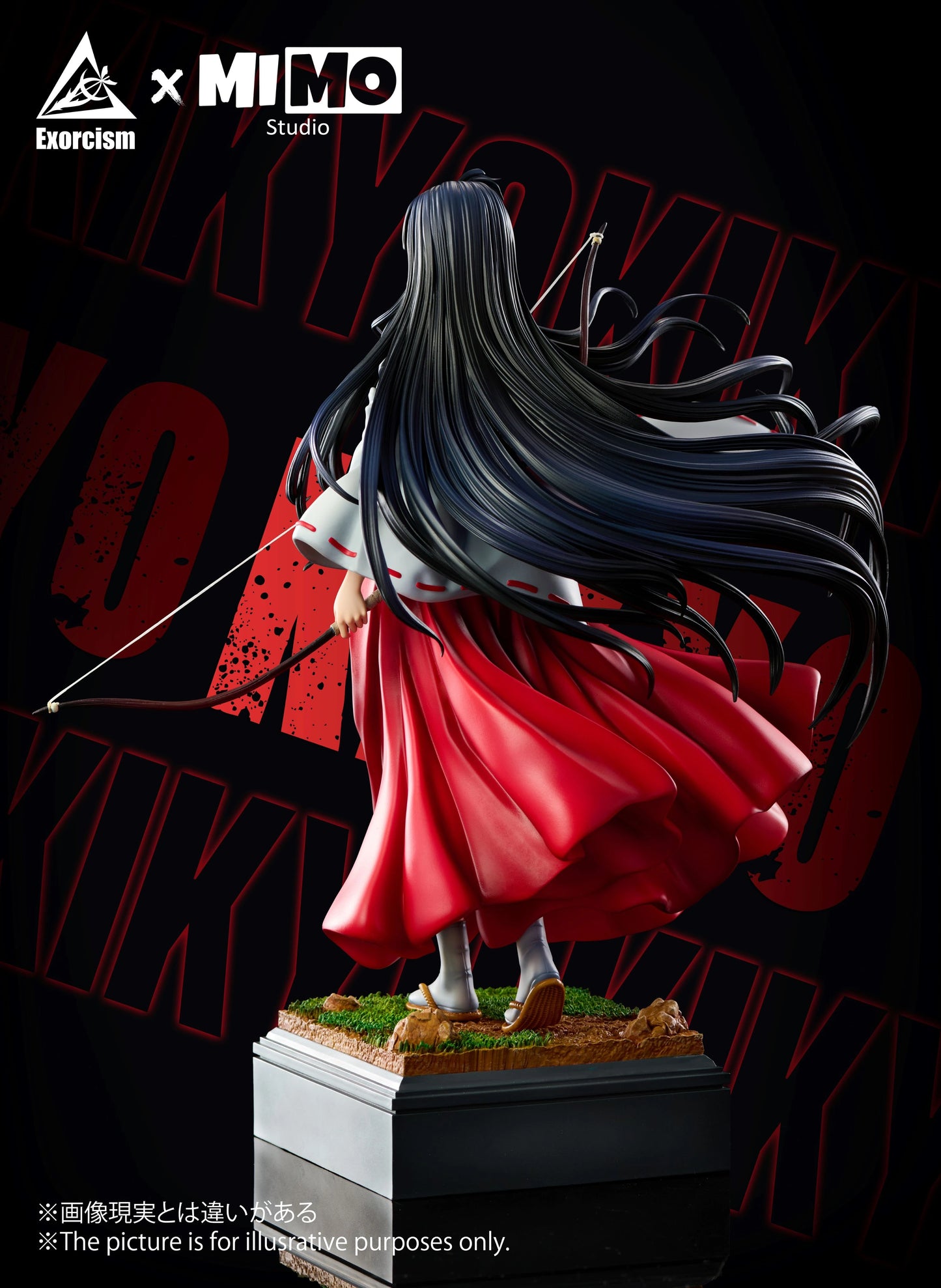 Preventa Resina Kikyo Figura InuYasha Exorcism & MIMO Estudio