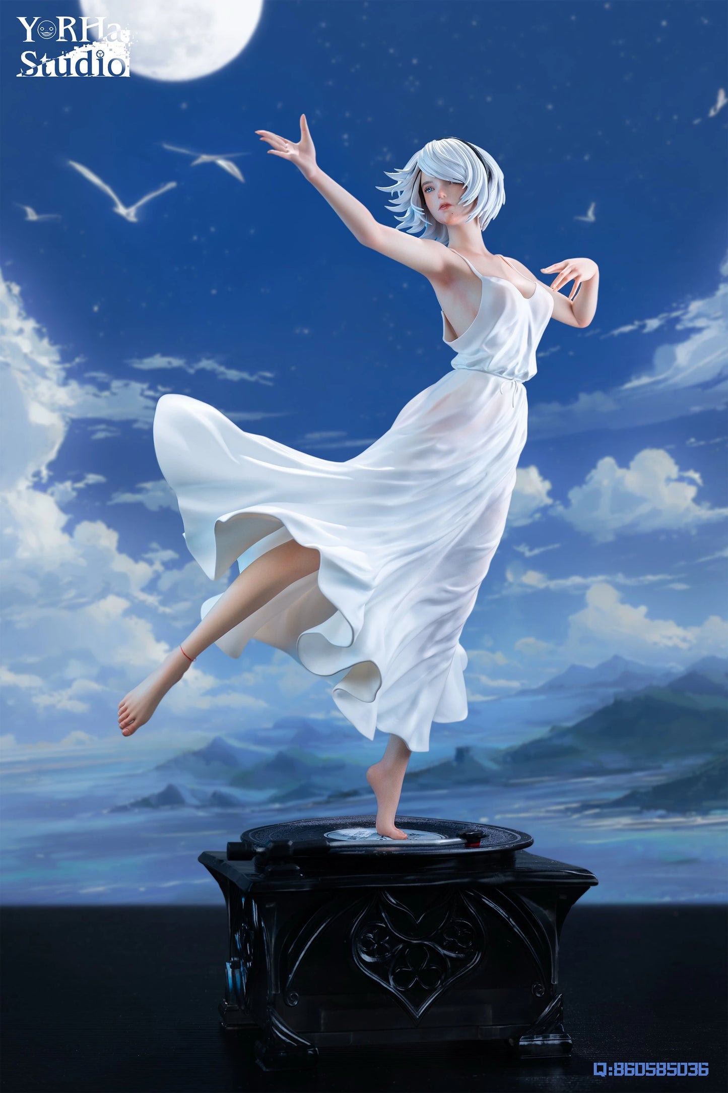 Preventa Resina 2B Figura Nier: Automata YorHa Estudio