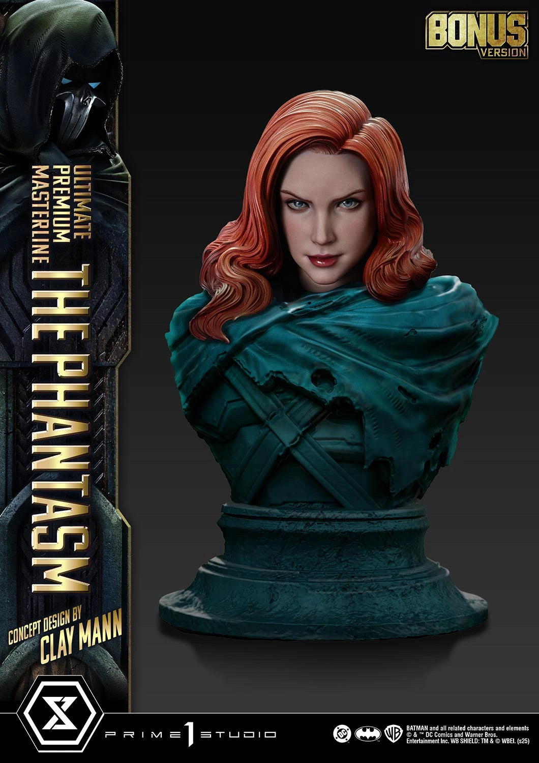 Preventa Resina The Phantasm  Figura Batman Comics Prime 1 (Licencia) Estudio