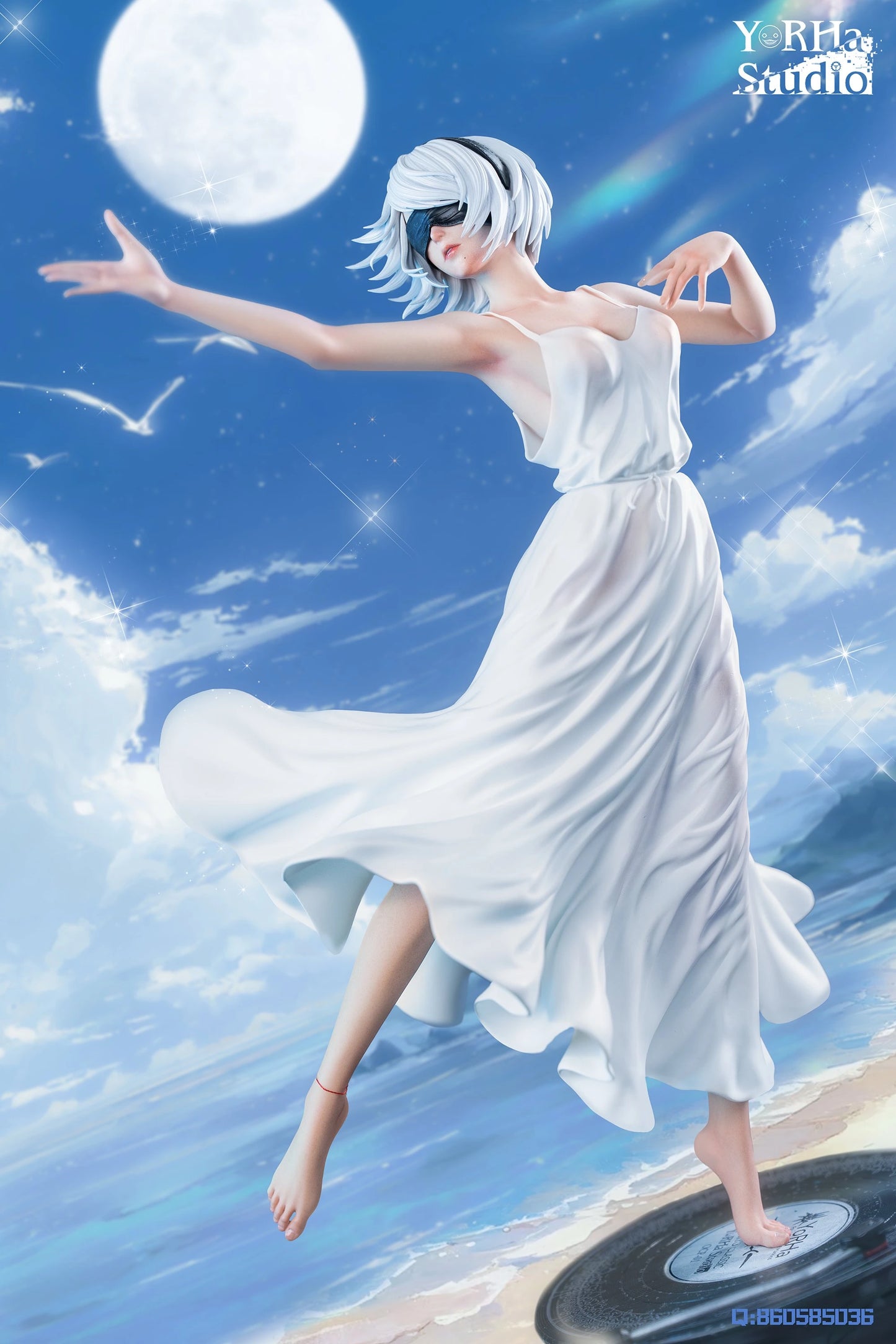 Preventa Resina 2B Figura Nier: Automata YorHa Estudio