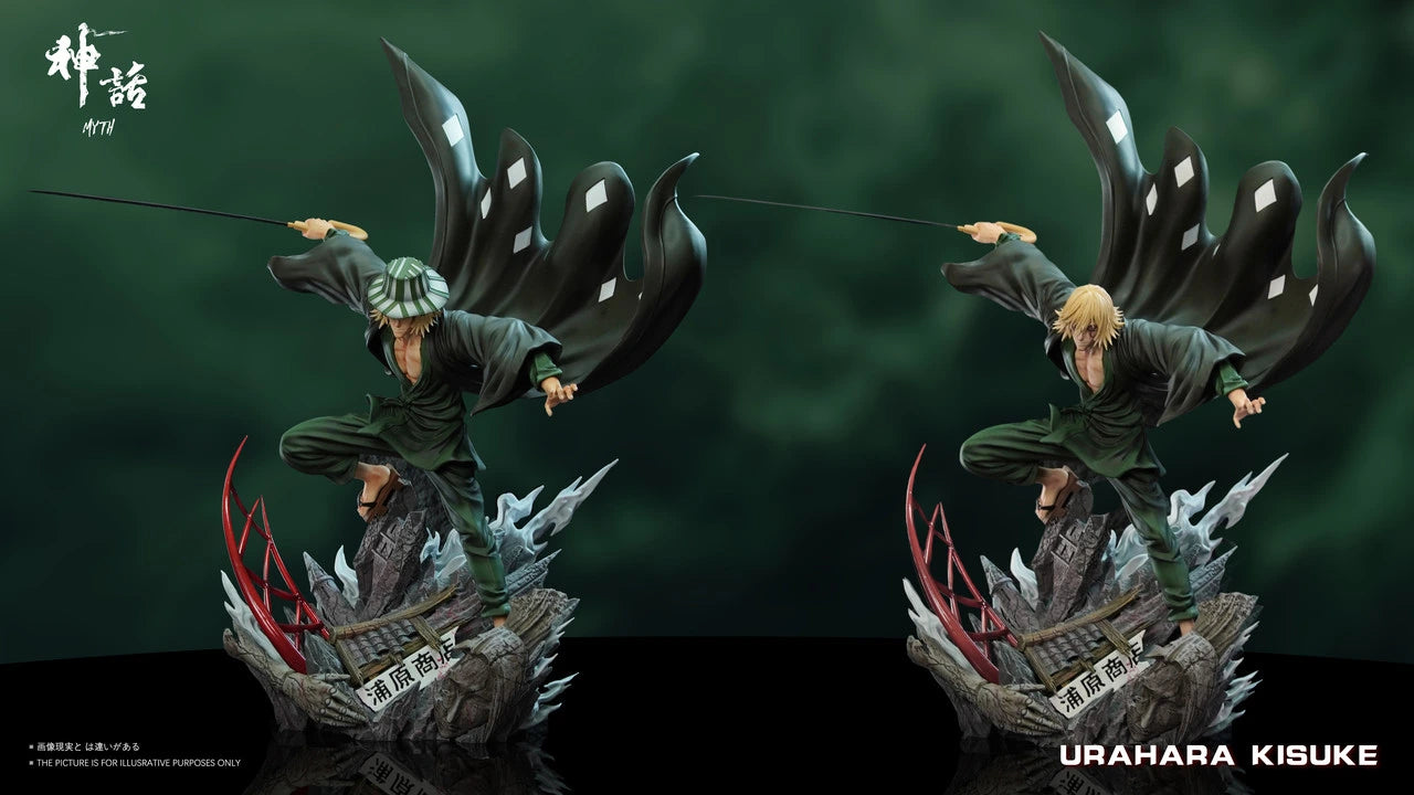 Preventa Resina Urajara Kisuke Figura Bleach Myth  Estudio