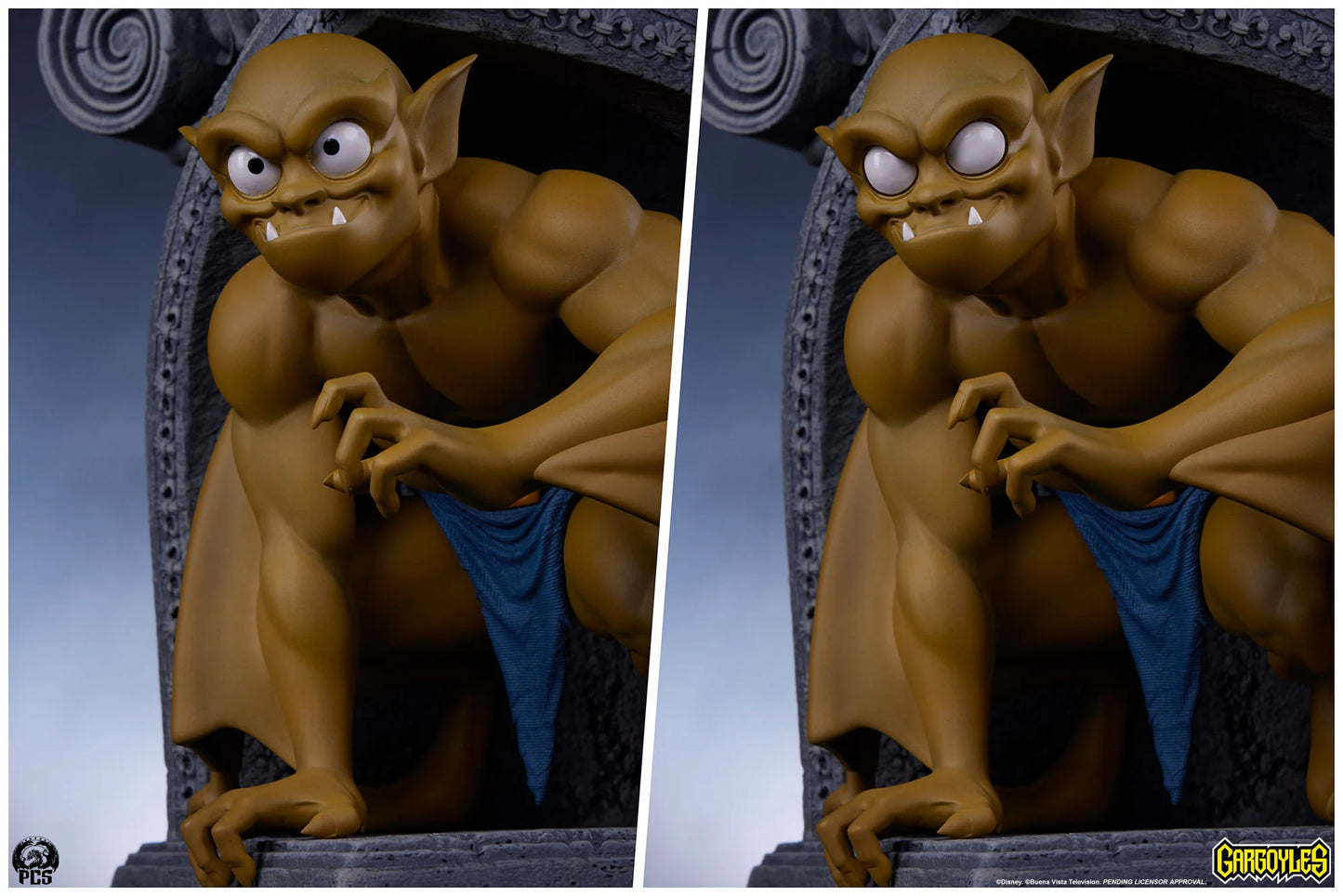 Preventa Resina Goliath & Lexington Figura Gárgolas, héroes góticos PCS (Licencia) Estudio