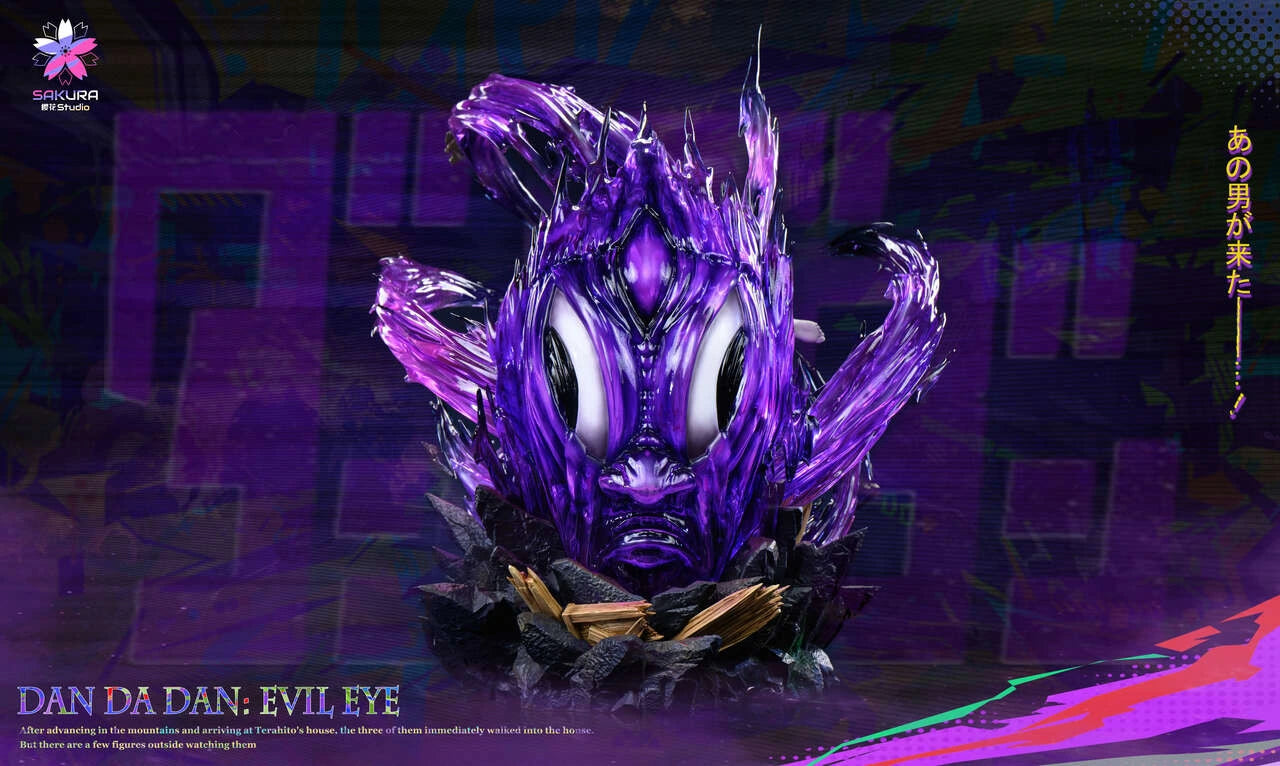 Preventa Resina Jiji "Ojo Maldito" Figura Dan Da Dan Sakura Estudio