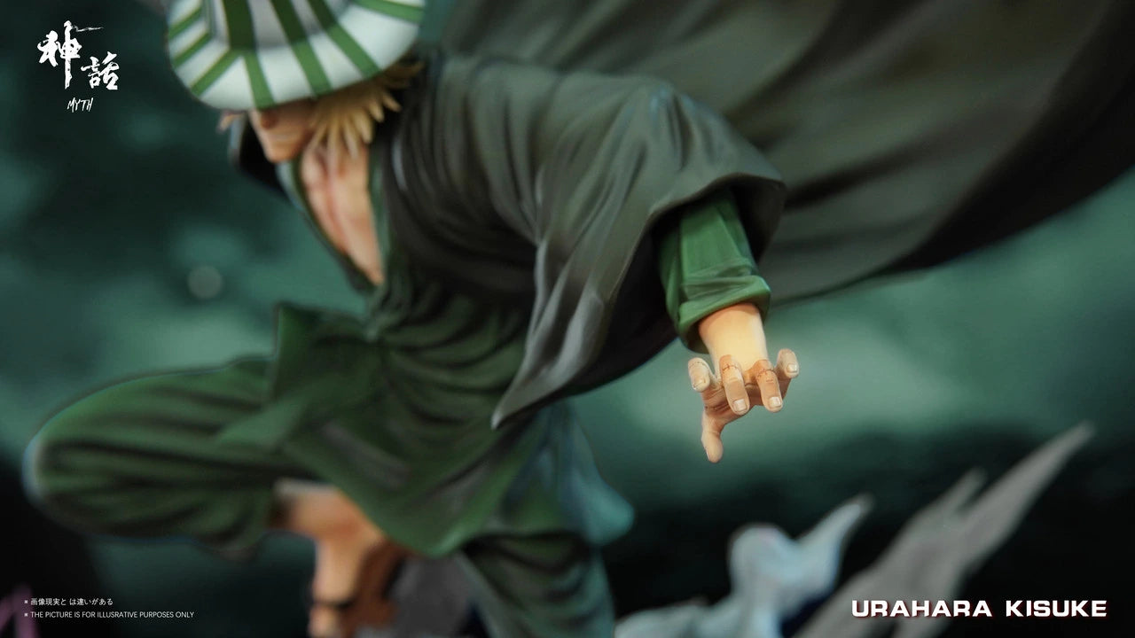 Preventa Resina Urajara Kisuke Figura Bleach Myth  Estudio