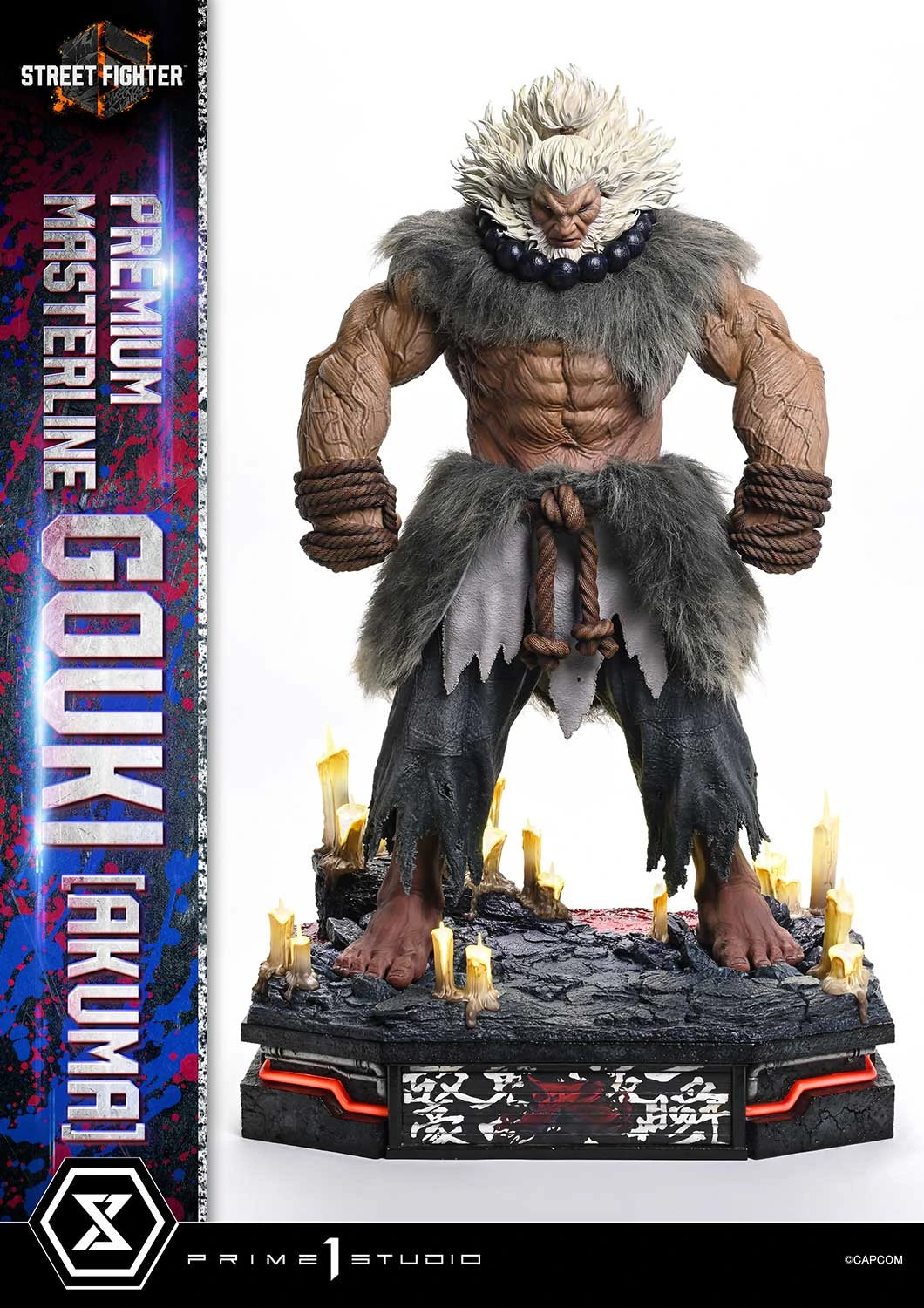 "Preventa Resina Akuma  Figura Street Fighter 6   Prime 1 (Licencia) Estudio"