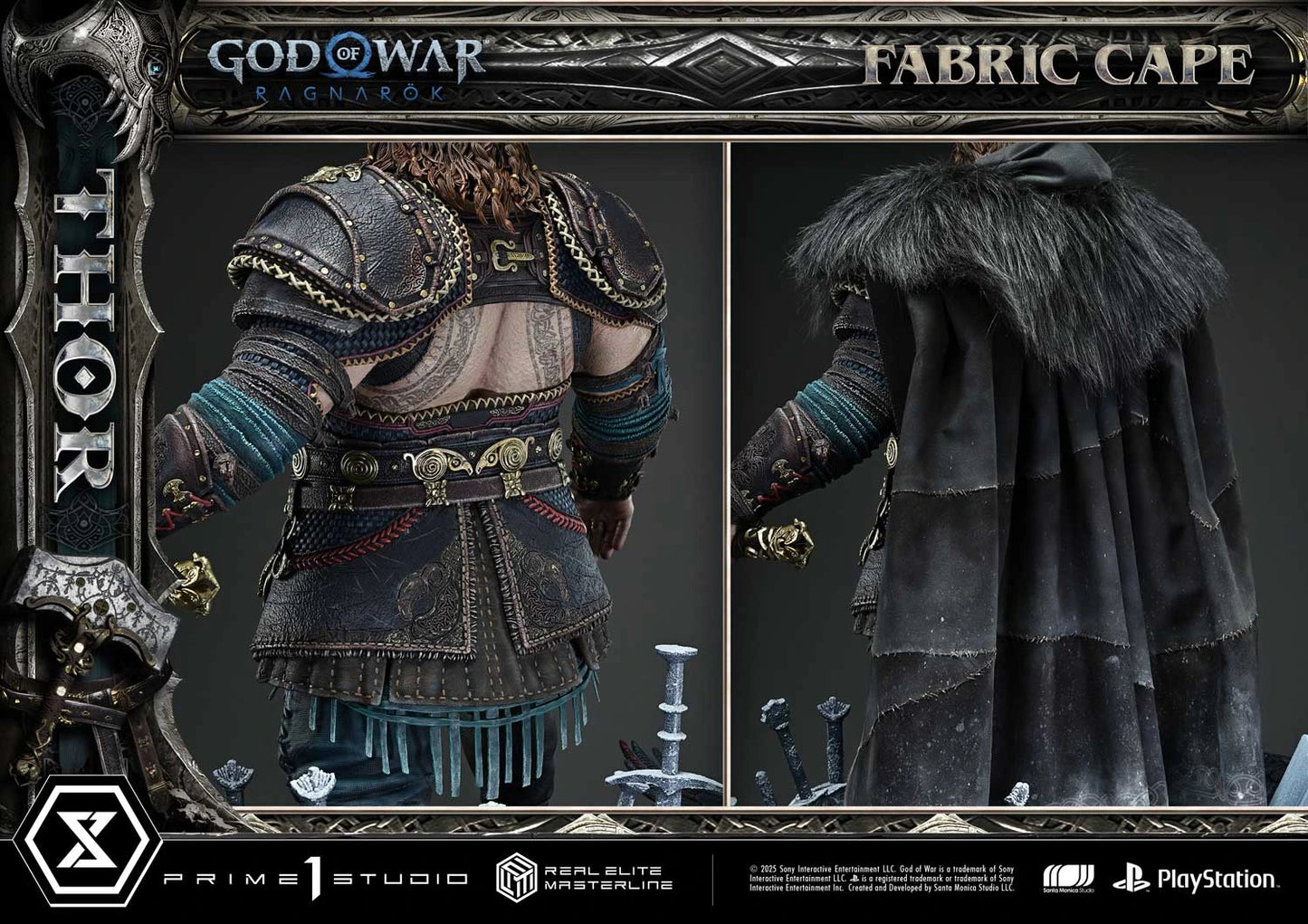 Preventa Resina Thor Regular Figura God of War: Ragnarok Prime 1 (Licencia) Estudio