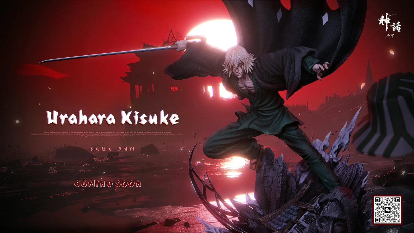 Preventa Resina Urajara Kisuke Figura Bleach Myth  Estudio