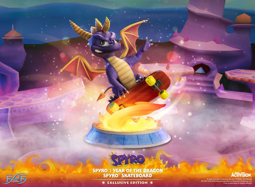Preventa Resina Spyro Figura Spyro First 4 Figures (Licencia) Estudio