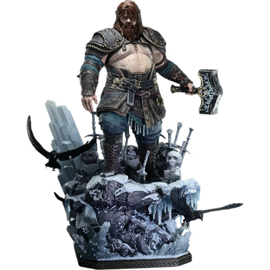 Preventa Resina Thor Regular Figura God of War: Ragnarok Prime 1 (Licencia) Estudio
