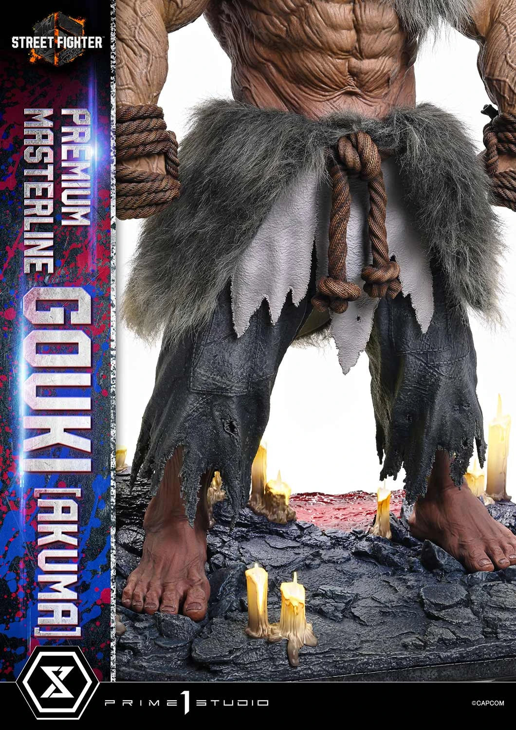 "Preventa Resina Akuma  Figura Street Fighter 6   Prime 1 (Licencia) Estudio"