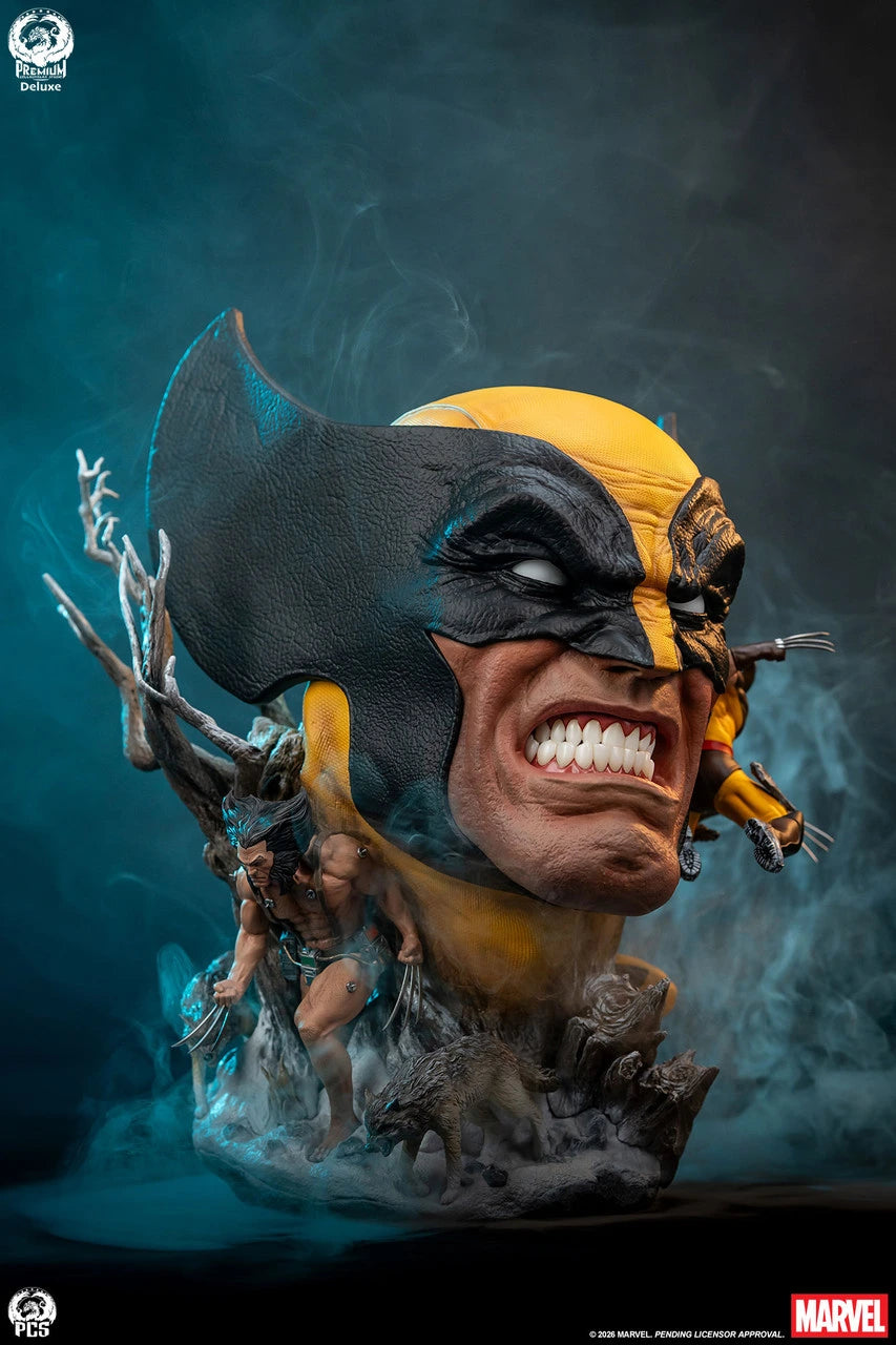 Preventa Resina Wolverine Figura Marvel Comics PCS Estudio
