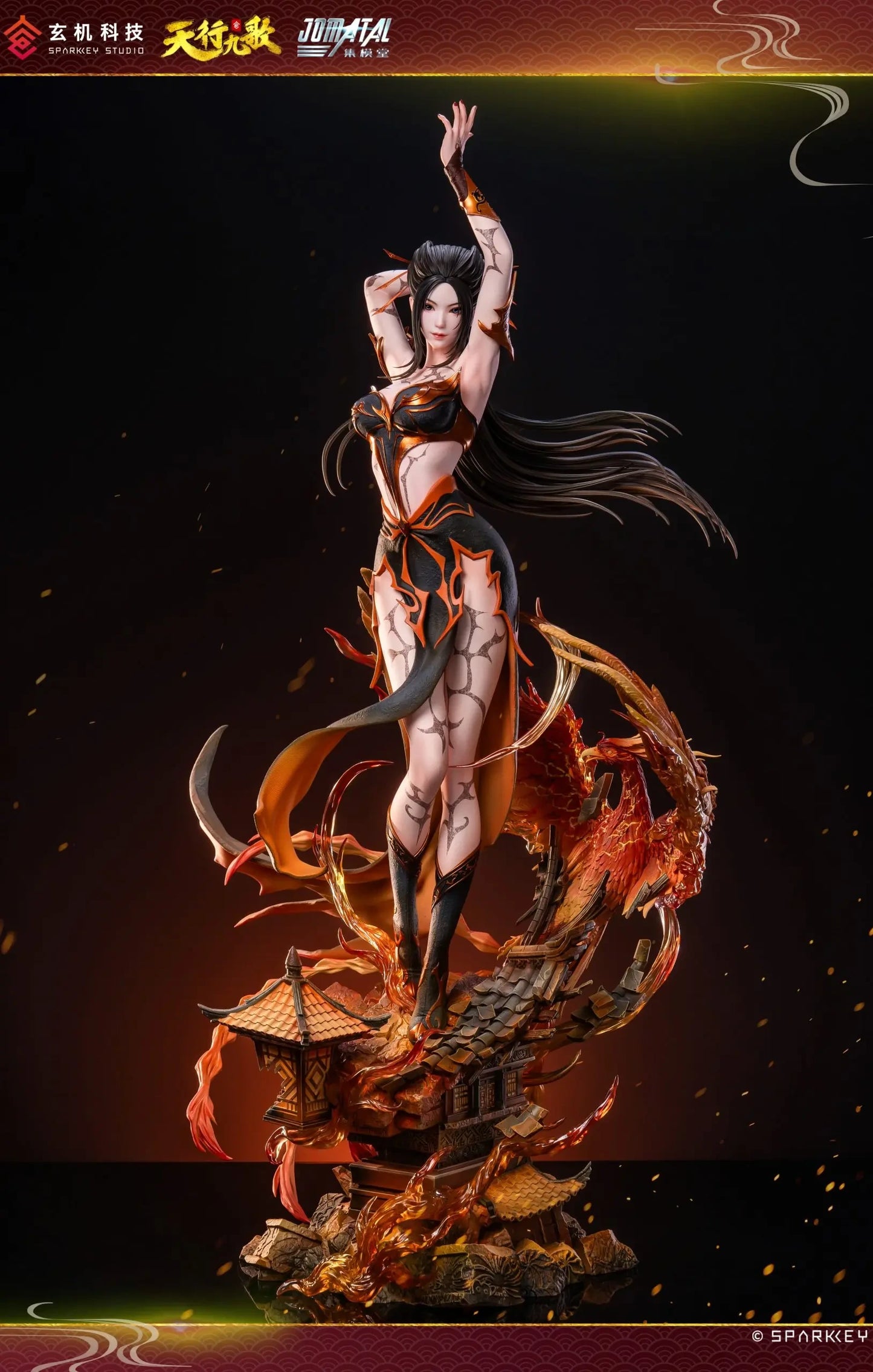 Preventa Resina Yan Ling Ji Figura Nine Songs of Heaven JOMATAL (Licencia) Estudio