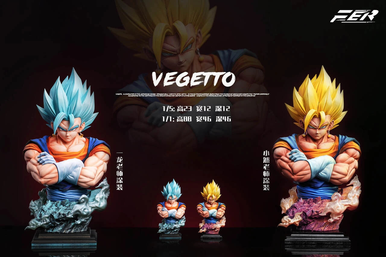 Preventa Resina Vegetto Figura Dragon Ball 1/5 FER Estudio