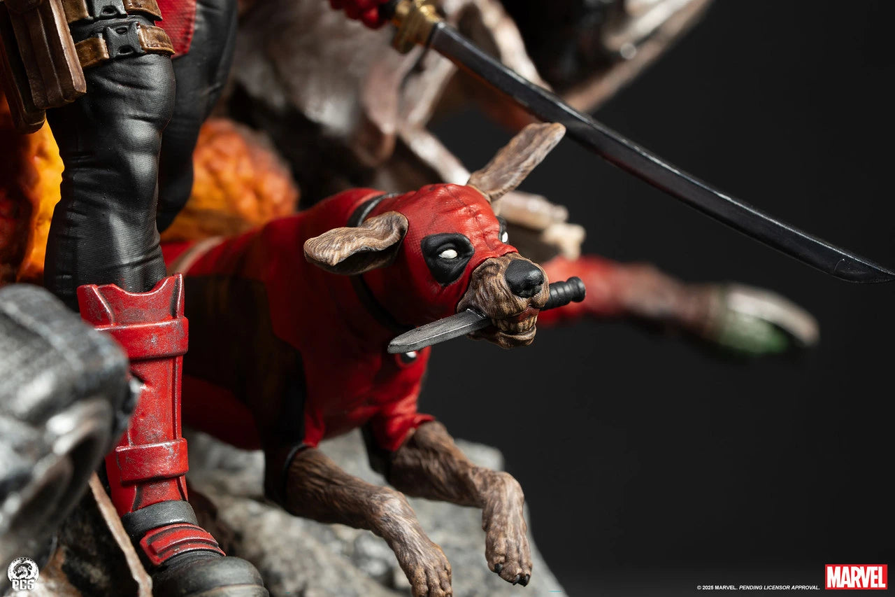 Preventa Resina Deadpool Figura Deadpool Premium Collectibles (Licencia) Estudio