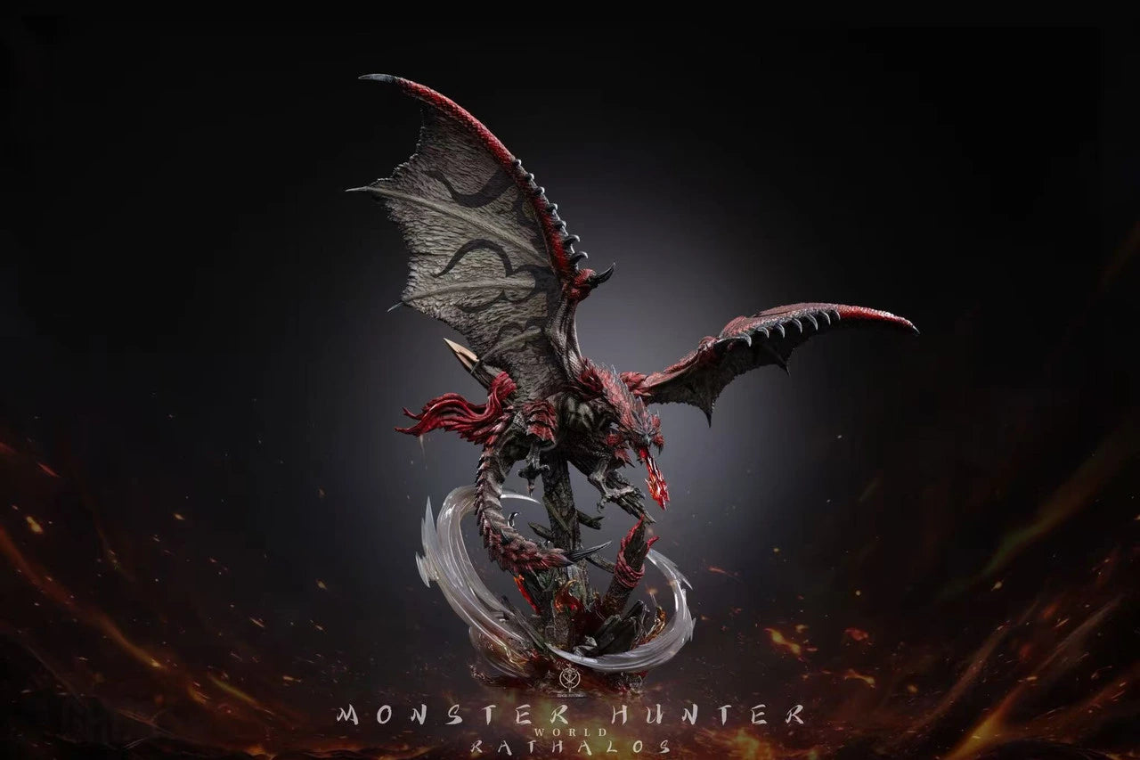 Preventa Resina Rathalos Figura Monster Hunter Edge  Estudio