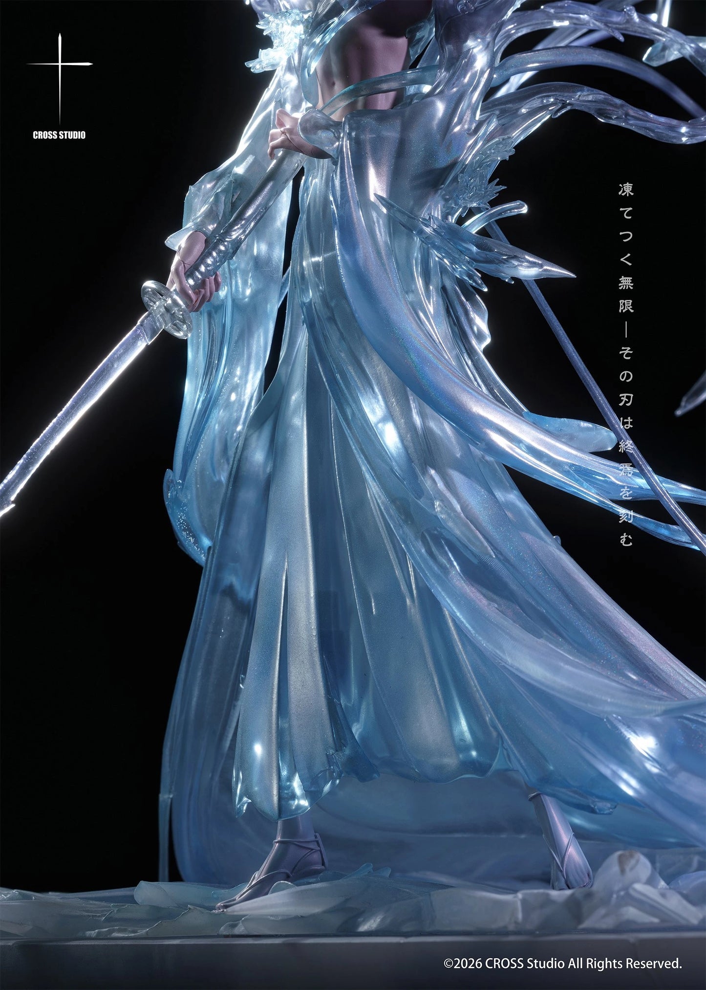 Preventa Resina Kuchiki Rukia Figura Bleach 1/6 Cross Estudio