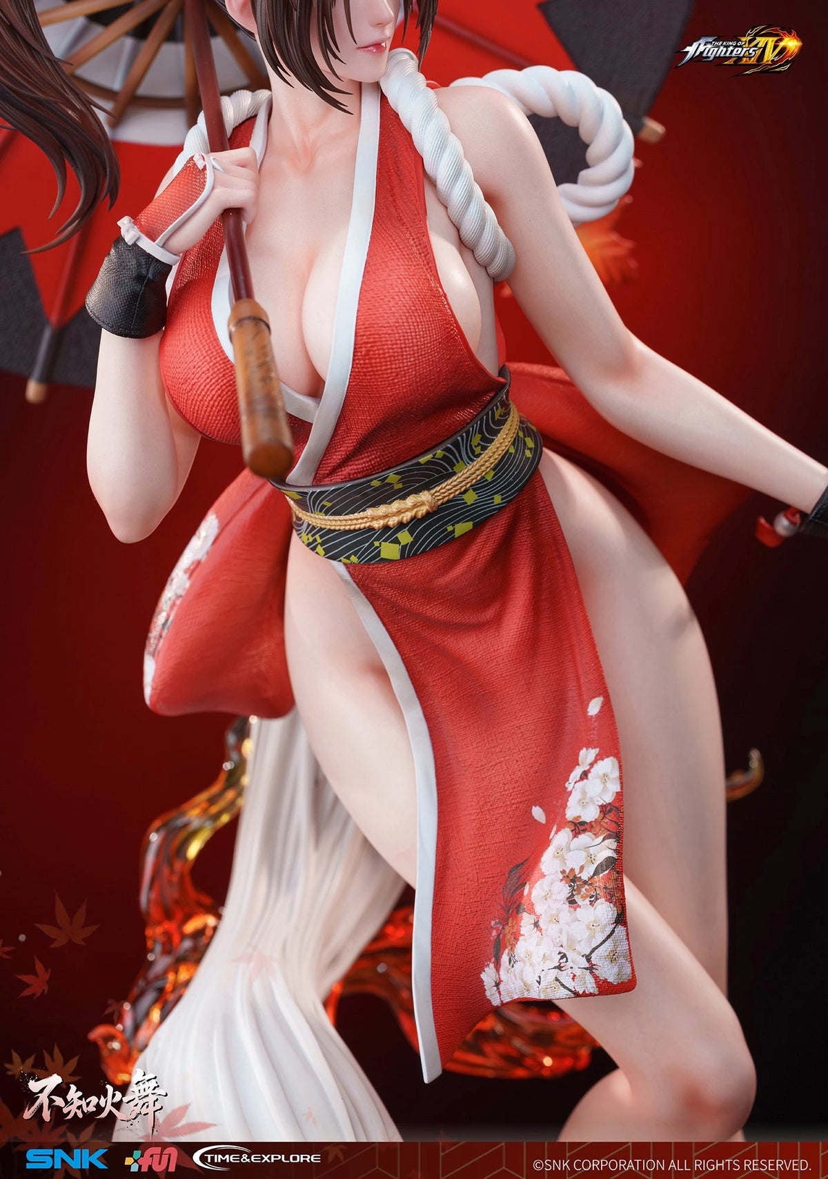 Preventa Resina Mai Shiranui Figura The King Of Fighters 1/4 TIME Explore Estudio (Licencia)
