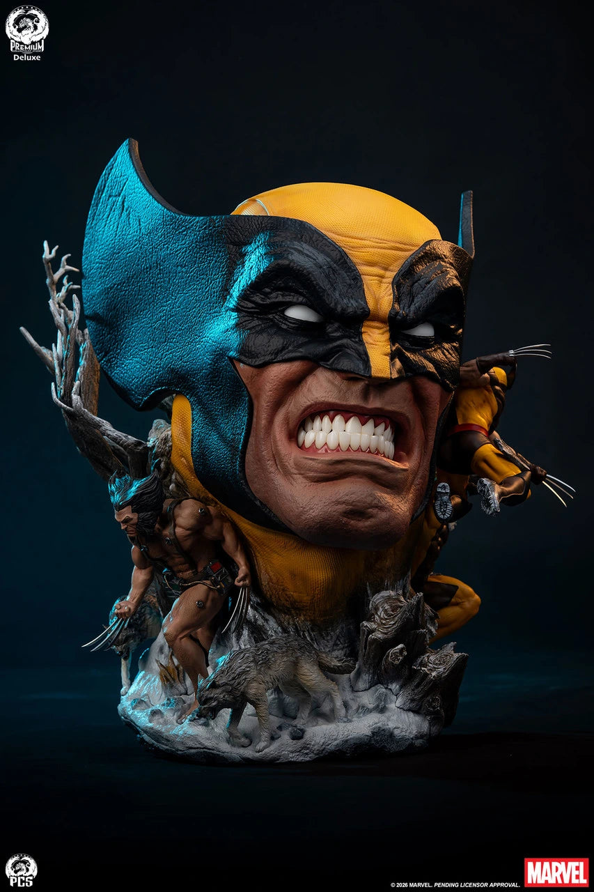 Preventa Resina Wolverine Figura Marvel Comics PCS Estudio