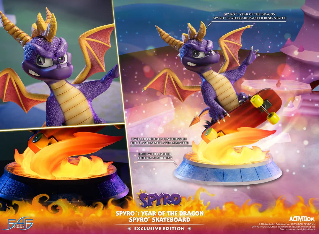 Preventa Resina Spyro Figura Spyro First 4 Figures (Licencia) Estudio