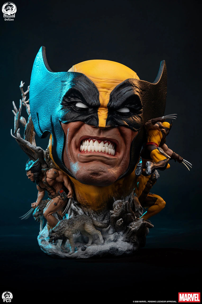Preventa Resina Wolverine Figura Marvel Comics PCS Estudio
