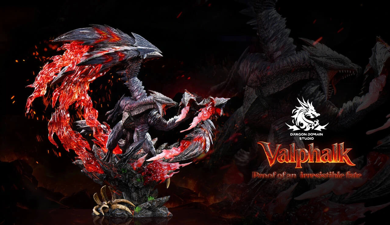 Preventa Resina Valstrax Figura Monster Hunter Dragon Real Estudio