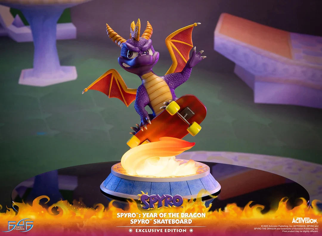 Preventa Resina Spyro Figura Spyro First 4 Figures (Licencia) Estudio