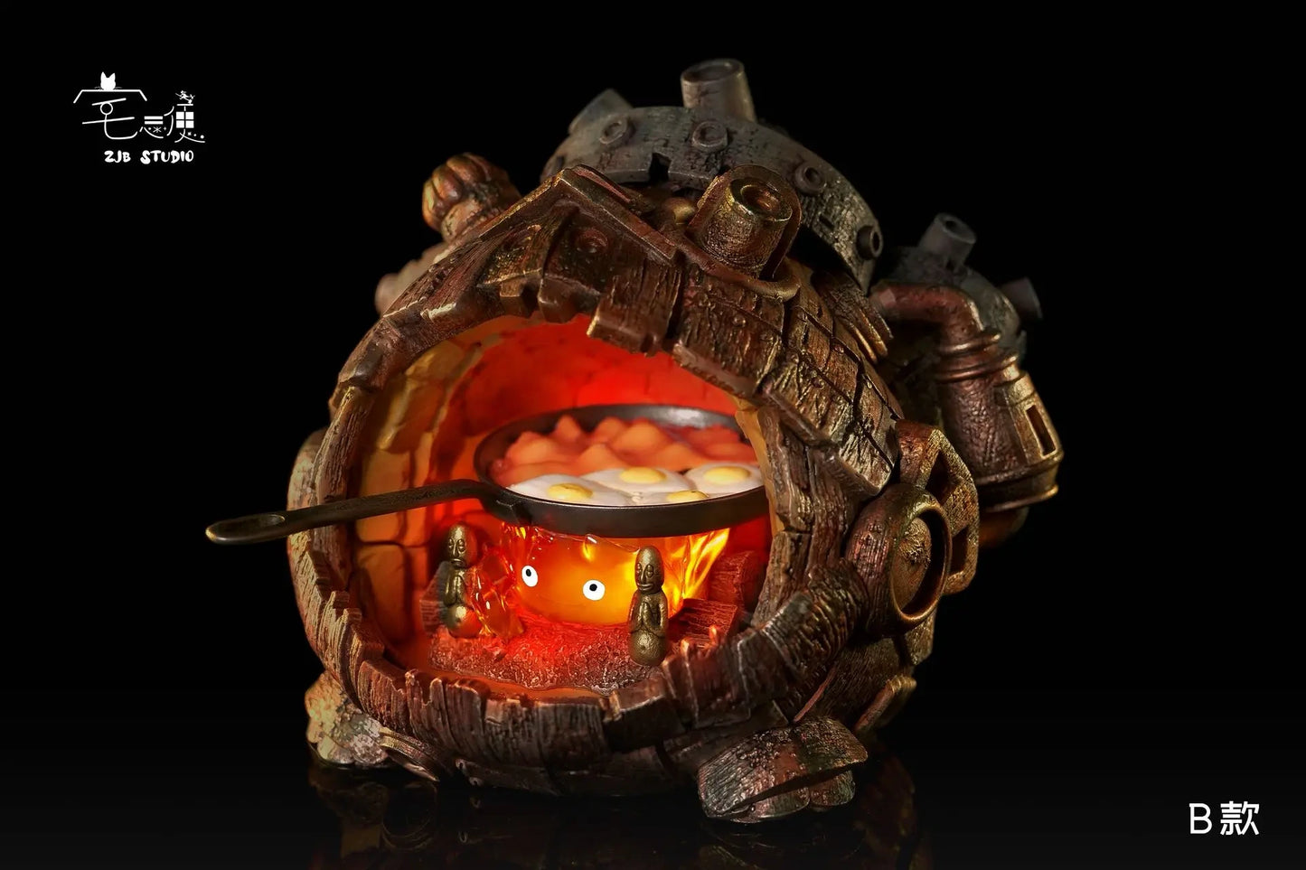 Preventa Resina Calcifer Figura El Increíble castillo vagabundo ZJB  Estudio