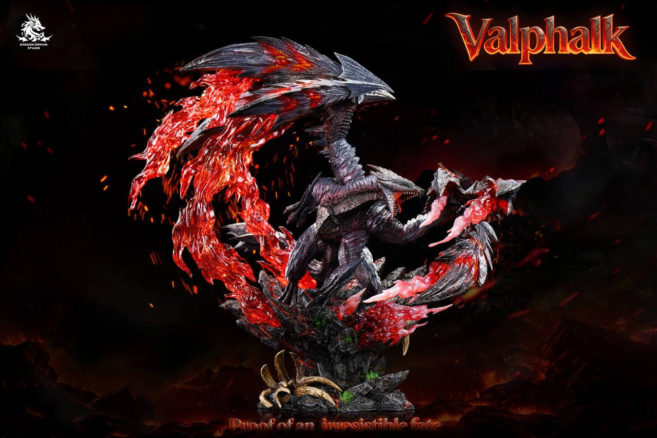 Preventa Resina Valstrax Figura Monster Hunter Dragon Real Estudio