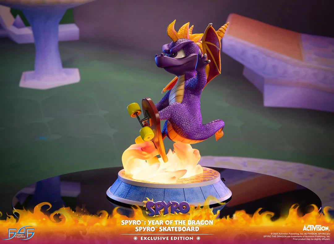 Preventa Resina Spyro Figura Spyro First 4 Figures (Licencia) Estudio