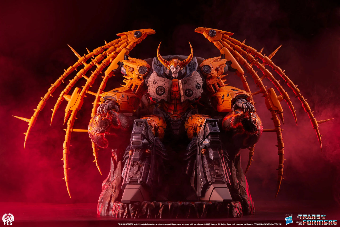 Preventa Resina Unicron Figura Transformers  PCS (Licencia) Estudio