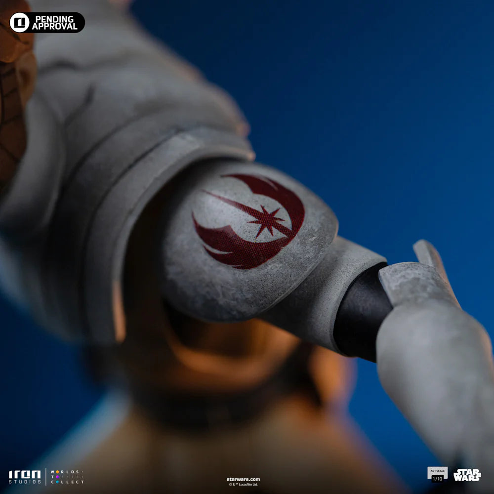 Preventa Resina Obi-Wan Kenobi Figura Star Wars: La guerra de los clones  Iron (Licencia) Estudio