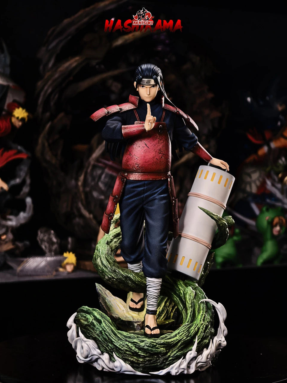 Preventa Resina Hashirama Senju & Madara Uchiha Figura Naruto Akatsuki Estudio