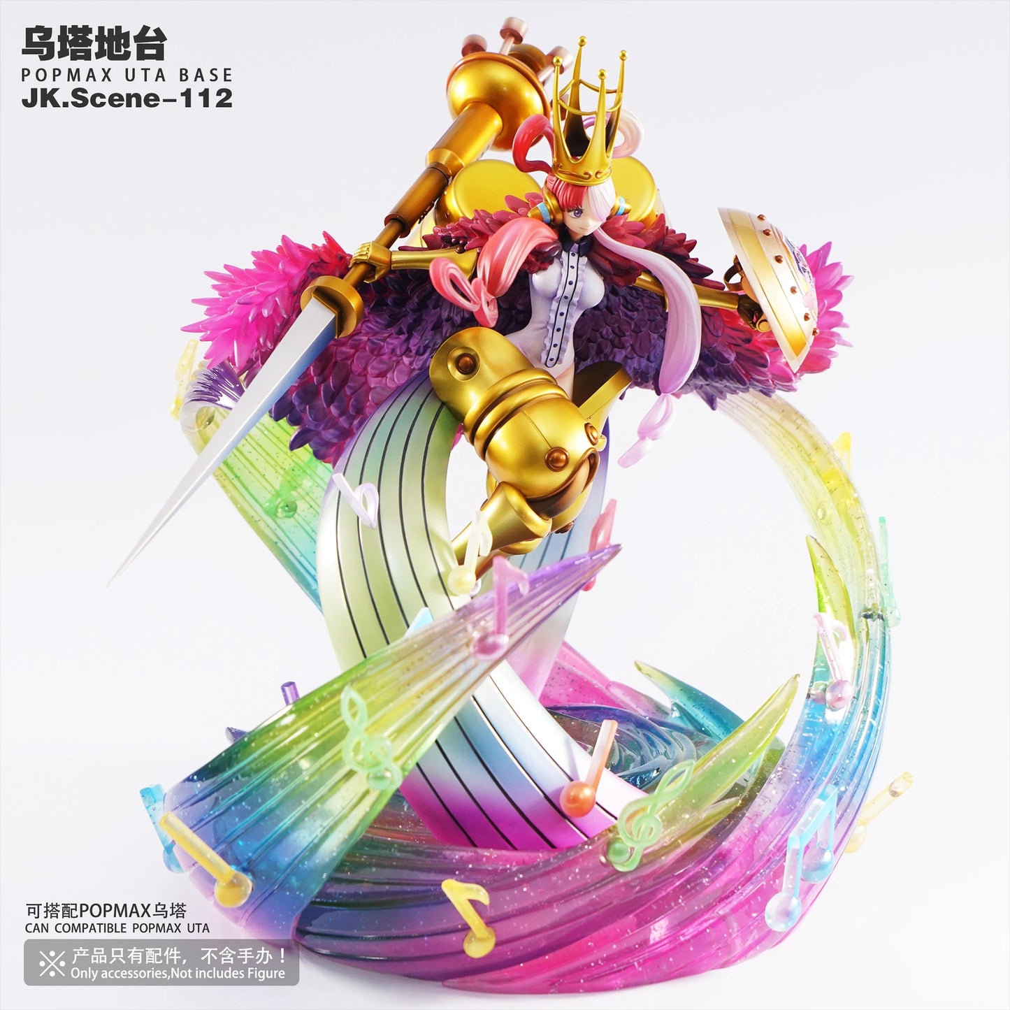 Preventa Resina Uta Base Figura One Piece JacksDo Estudio