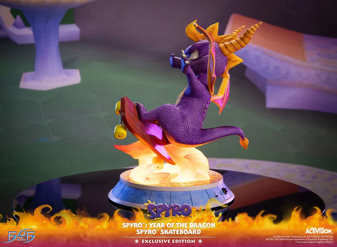 Preventa Resina Spyro Figura Spyro First 4 Figures (Licencia) Estudio