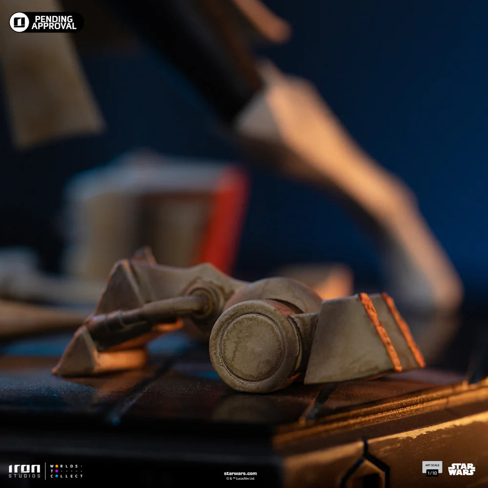 Preventa Resina Obi-Wan Kenobi Figura Star Wars: La guerra de los clones  Iron (Licencia) Estudio
