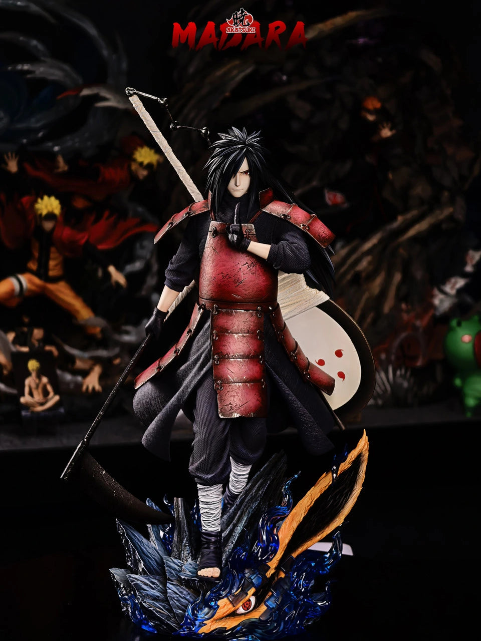 Preventa Resina Hashirama Senju & Madara Uchiha Figura Naruto Akatsuki Estudio
