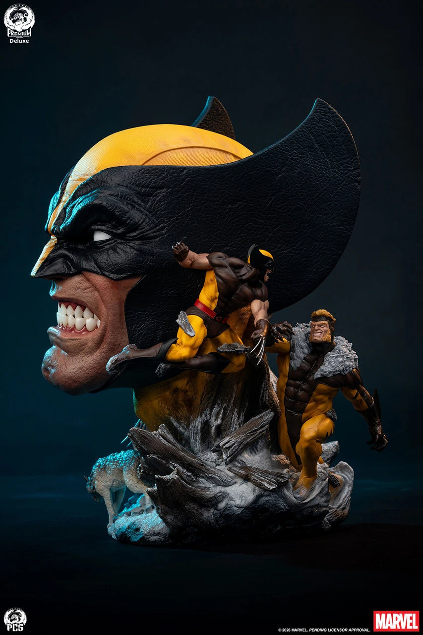 Preventa Resina Wolverine Figura Marvel Comics PCS Estudio