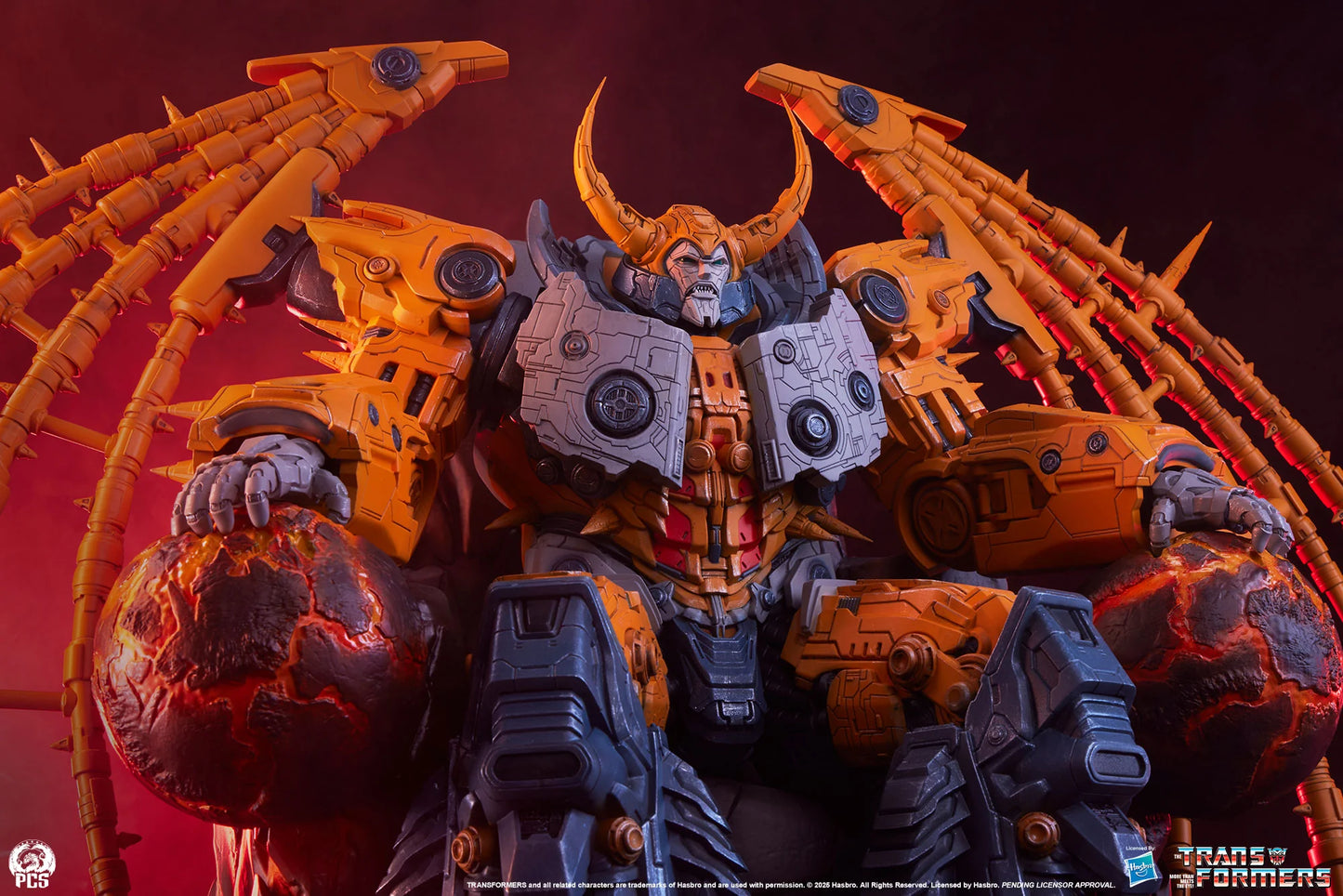 Preventa Resina Unicron Figura Transformers  PCS (Licencia) Estudio