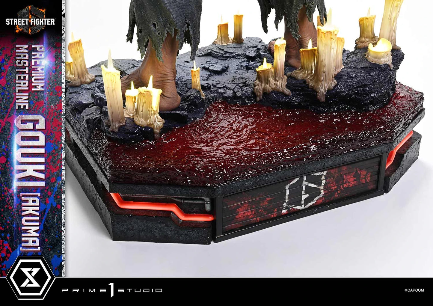 "Preventa Resina Akuma  Figura Street Fighter 6   Prime 1 (Licencia) Estudio"