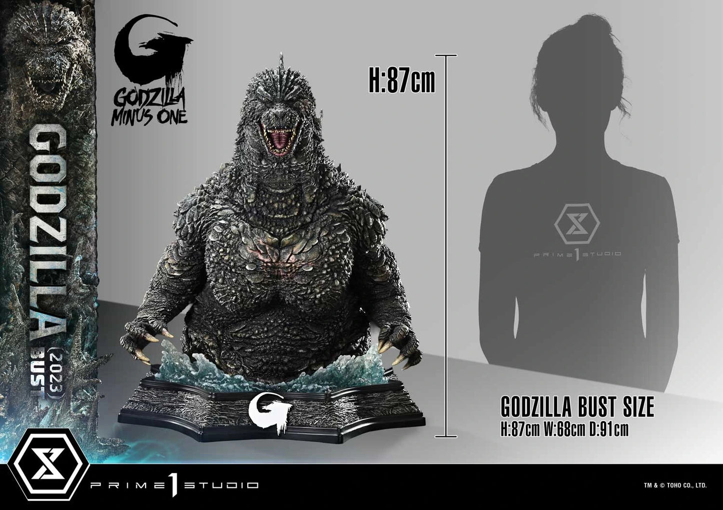 Preventa Resina Godzilla Figura Godzilla Minus One Prime 1 (Licencia) Estudio
